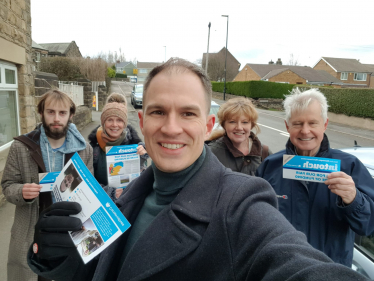 Volunteers out in Stannington Ward